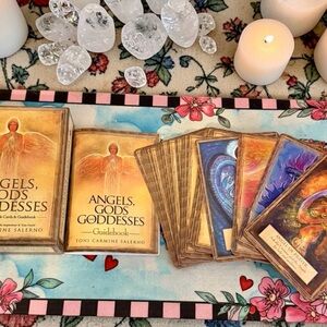 Toni Salerno Angels Gods & Goddesses Angel Oracle Tarot Cards